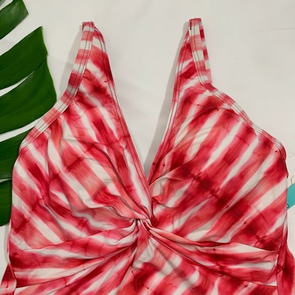 NWT $134 Sunsets [ 36DD ] Forever Tankini & Wild Thing Bikini Bottom 2 PIECE SET - Picture 4 of 12